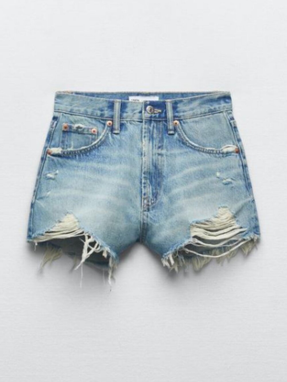 TRF High Rised Curved Shorts
